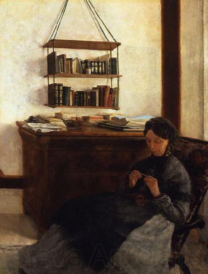 Louis Eysen The Artist's Mother Spain oil painting art